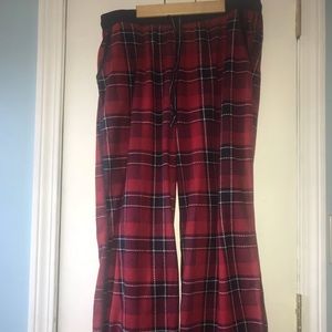 Flannel pajama pants